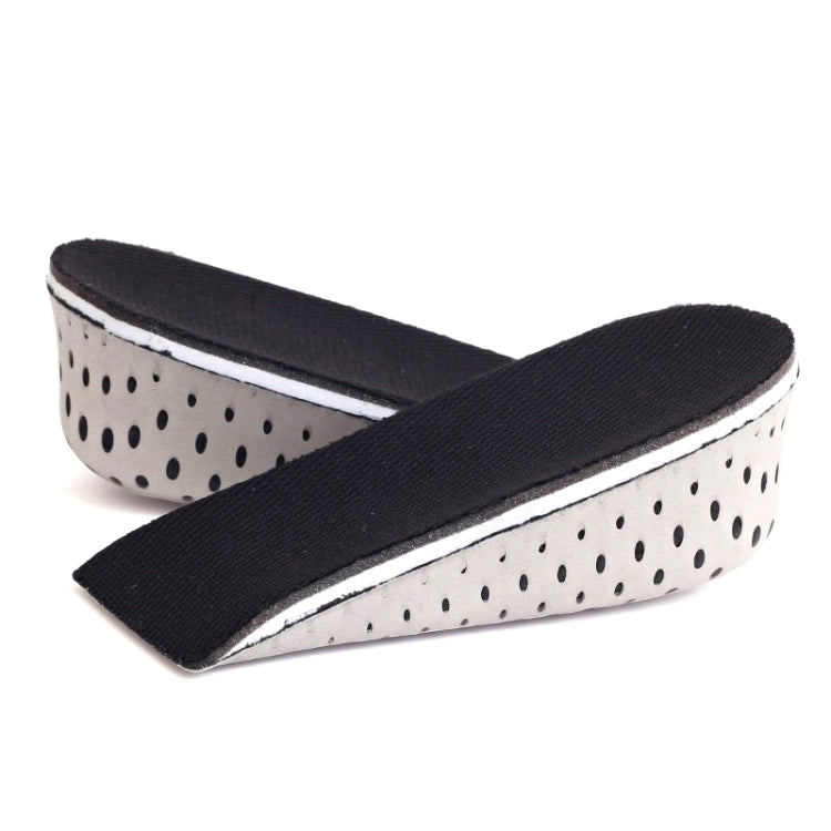 5 paia di solette altezza 4 cm con inserto tallone rinforzato