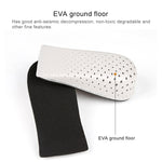 5 paia di solette altezza 4 cm con inserto tallone rinforzato