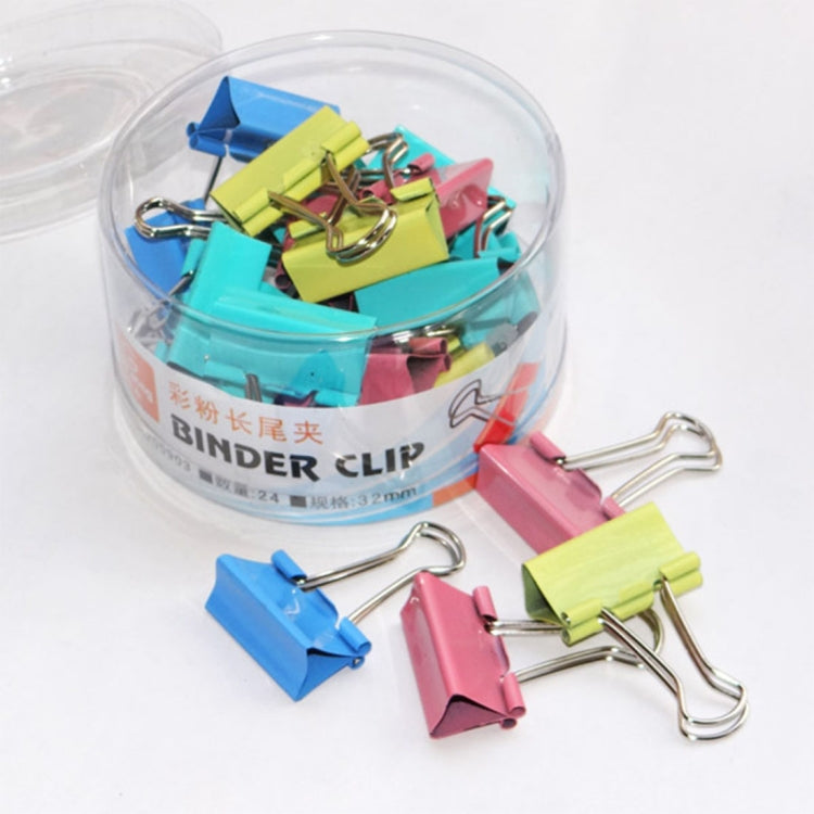 Clip per file in ferro 24 pezzi colore casuale