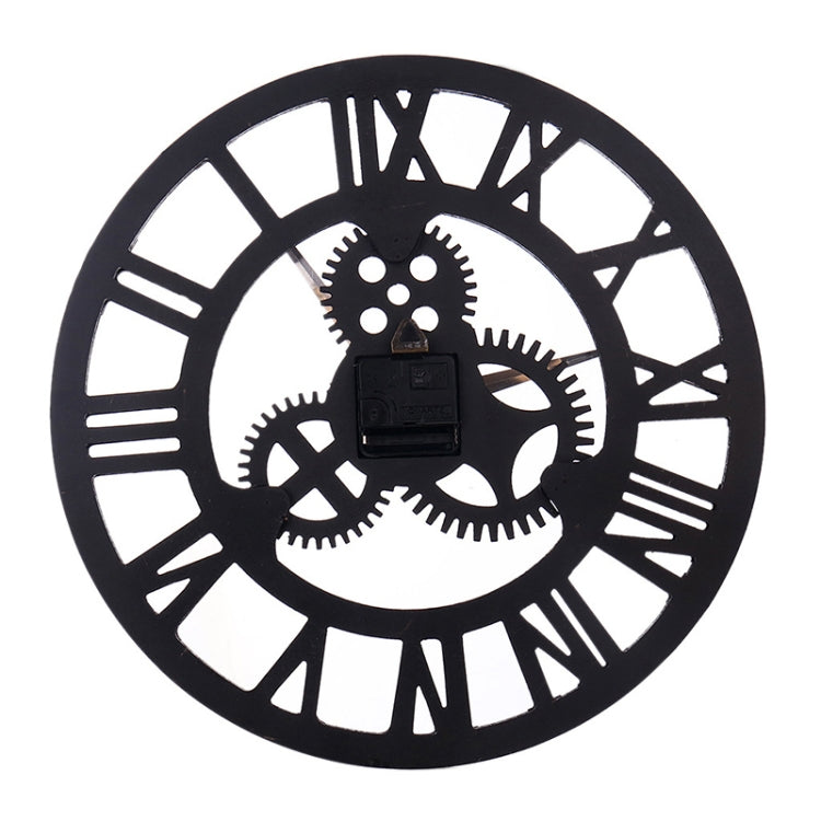 Orologio da parete rotondo in legno 80 cm
