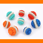 Palline giocattolo in gomma per cani piccole 6cm