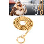 Collare per cani a catena in metallo 40 cm