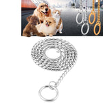 Collare per cani a catena in metallo 40 cm