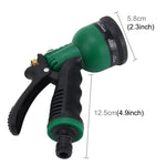 Pistola ad acqua da giardino a 8 funzioni