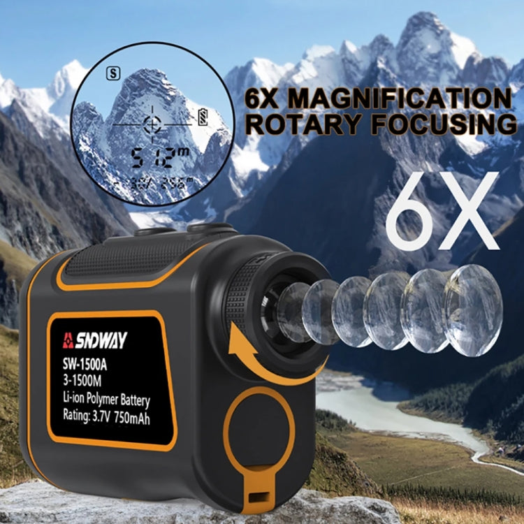 SNDWAY SW1500A Telemetro Laser Portatile 1500 m