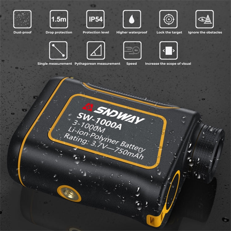 SNDWAY SW1500A Telemetro Laser Portatile 1500 m