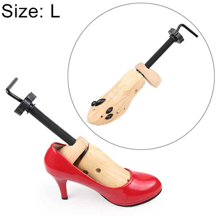 Espansore scarpe in legno di pino misura L 42-46
