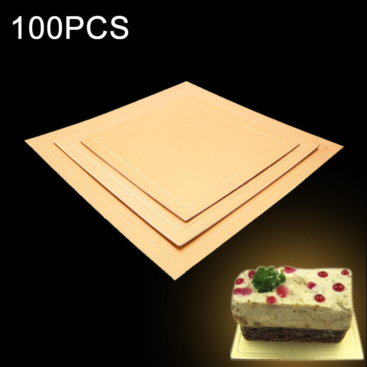 Tappetino quadrato per torta in cartone alimentare 28 x 28 cm