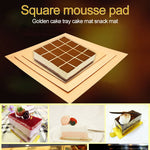 Tappetino quadrato per torta in cartone alimentare 28 x 28 cm - immagine 4