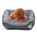 Tappetino per cani Teddy caldo caramello XL 80x60x16 cm