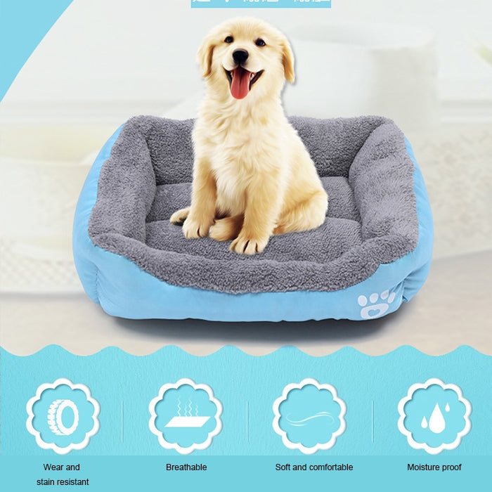 Tappetino per cuccia cani 66x50x14 cm quattro stagioni