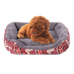 Cuccia per cani con bandiera nazionale M 54x42x12 cm