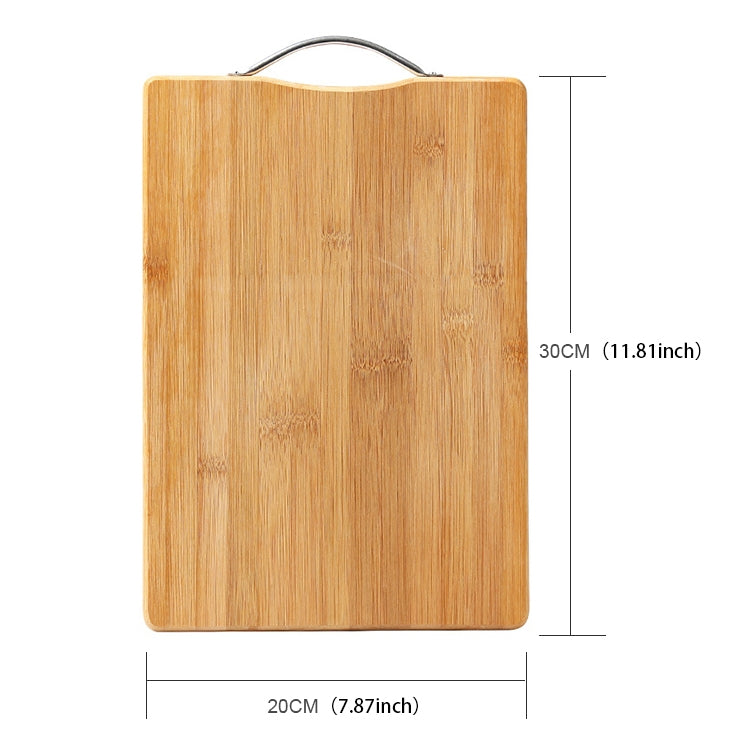 Tagliere cucina rettangolare in bambù 30x20 cm
