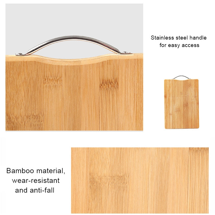Tagliere cucina rettangolare in bambù 30x20 cm