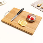Tagliere cucina rettangolare in bambù 30x20 cm