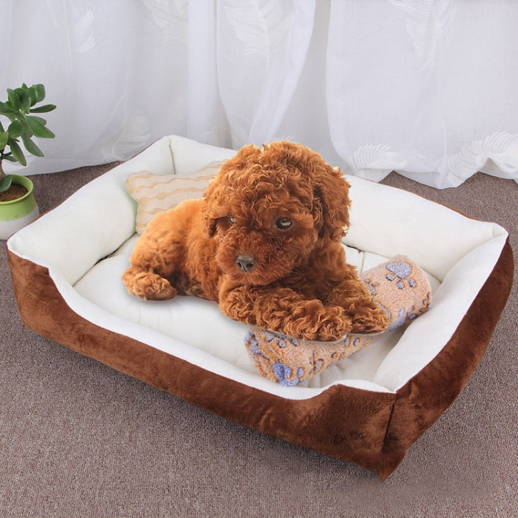 Coperta morbida per cani e gatti con motivo a ossa M