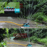 Ugello rotante automatico da giardino 360° con connettore 1/2 pol