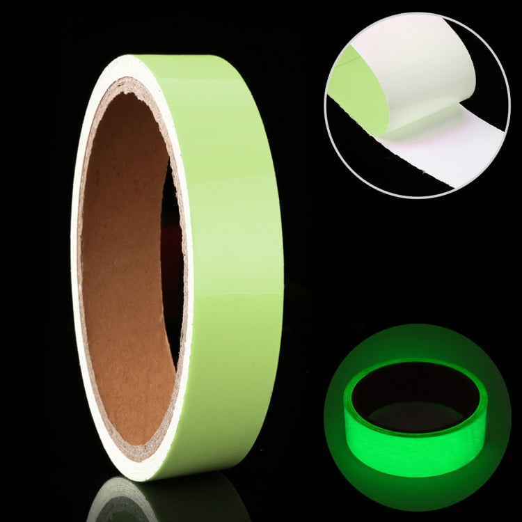 Nastro luminoso verde fotoluminescente 1cm x 3m