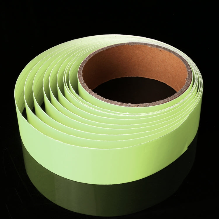 Nastro luminoso verde fotoluminescente 1cm x 3m