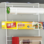Scaffale laterale multistrato per frigorifero 35x30x21 cm