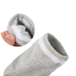 5 paia calzini idratanti con gel poliestere-cotone