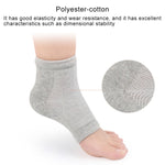 5 paia calzini idratanti con gel poliestere-cotone