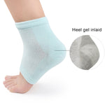 5 paia calzini idratanti con gel poliestere-cotone