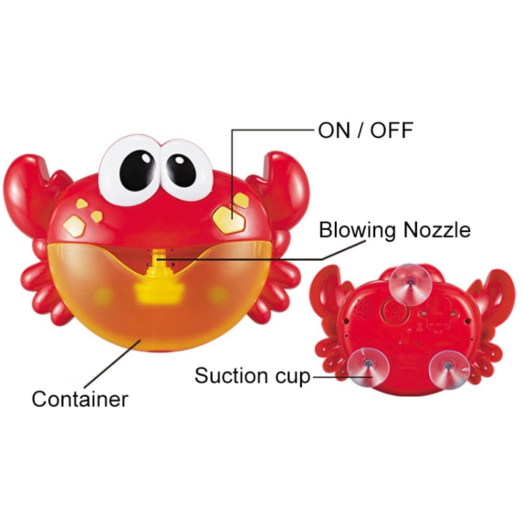 Giocattolo da bagnetto Bubble Crab con 12 canzoni