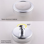 Soffione doccia pressurizzato rotondo acciaio inox 80 mm