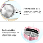 Tazza in acciaio inox 304 doppio strato 500 ml