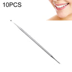 Set 10 strumenti dentista in acciaio inox a forma di zappa
