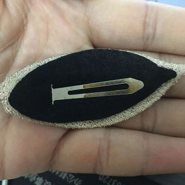 10 clip per capelli a forma di foglia sfumata