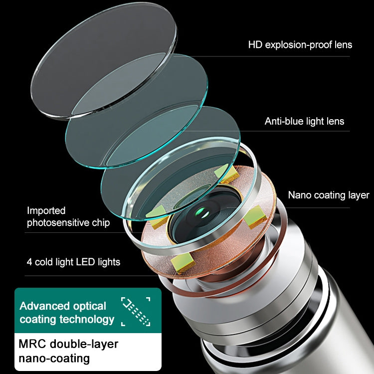 Endoscopio Supereyes Y009 con specchio e ingrandimento