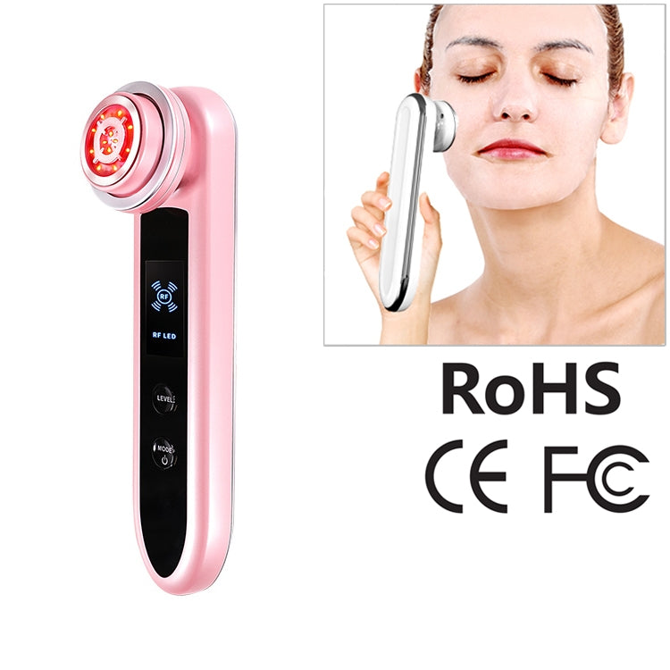 Massaggiatore facciale RF a microcorrente compatto