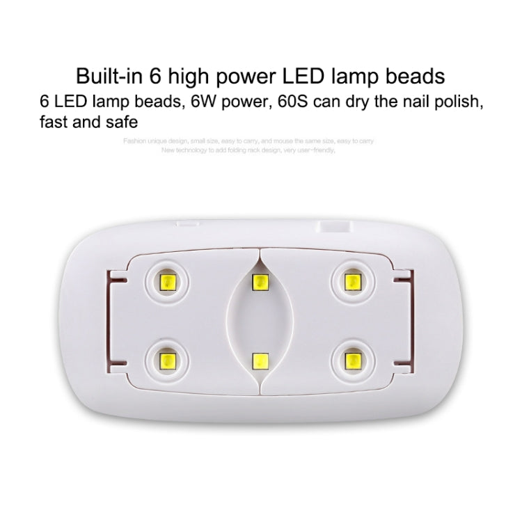 Lampada UV LED USB 6W per unghie SUN mini 2