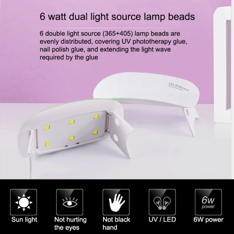 Lampada UV LED USB 6W per unghie SUN mini 2