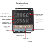 Termostato digitale REX-C100 PID 220V con modulo SSR 100DA - immagine 3