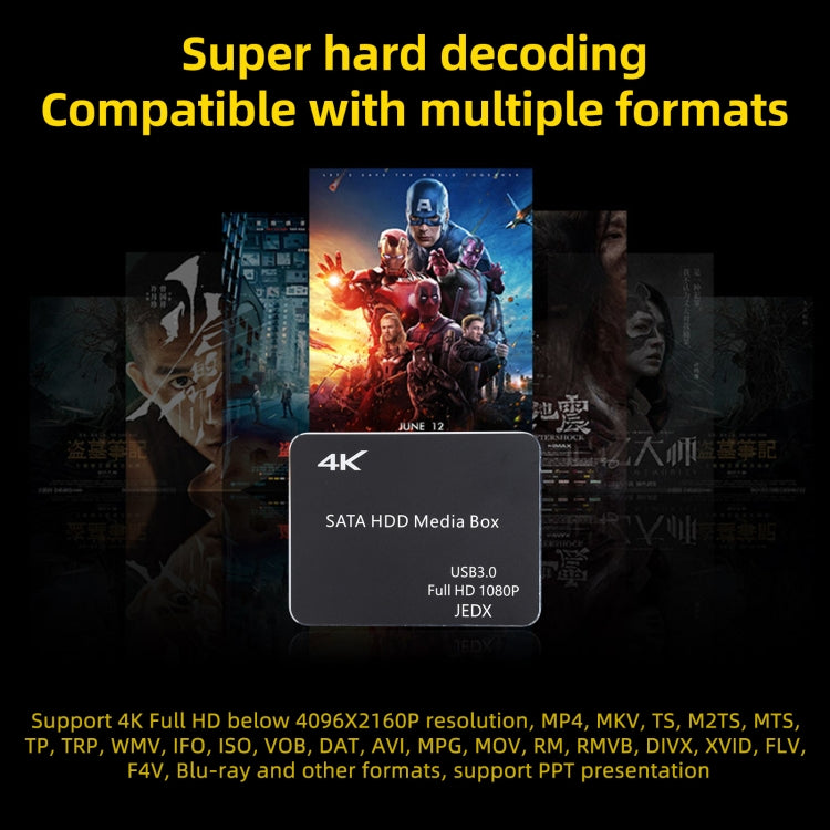Android TV Box X8 UHD 4K con WiFi, USB 3.0 e telecomando - immagine 9