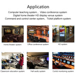 Extender HDMI CAT871 (ricevitore e mittente) su cavo CAT5e/CAT6 con IR, distanza di trasmissione: 120 m, CAT871
