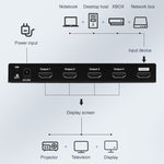 Measy SPH104 Splitter HDMI 1 a 4 4K 1080P presa USA