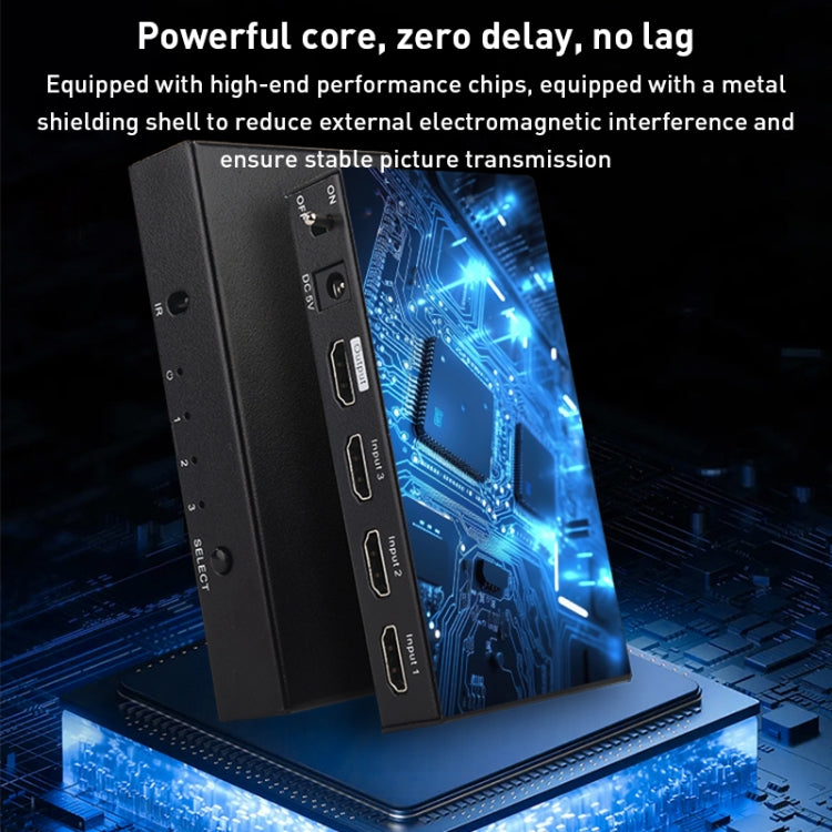 Switch HDMI Measy 4K 60Hz a 3 ingressi con HDR - immagine 5