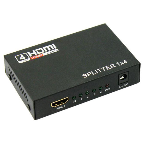 Splitter HDMI 4 uscite 4K UHD con supporto 3D