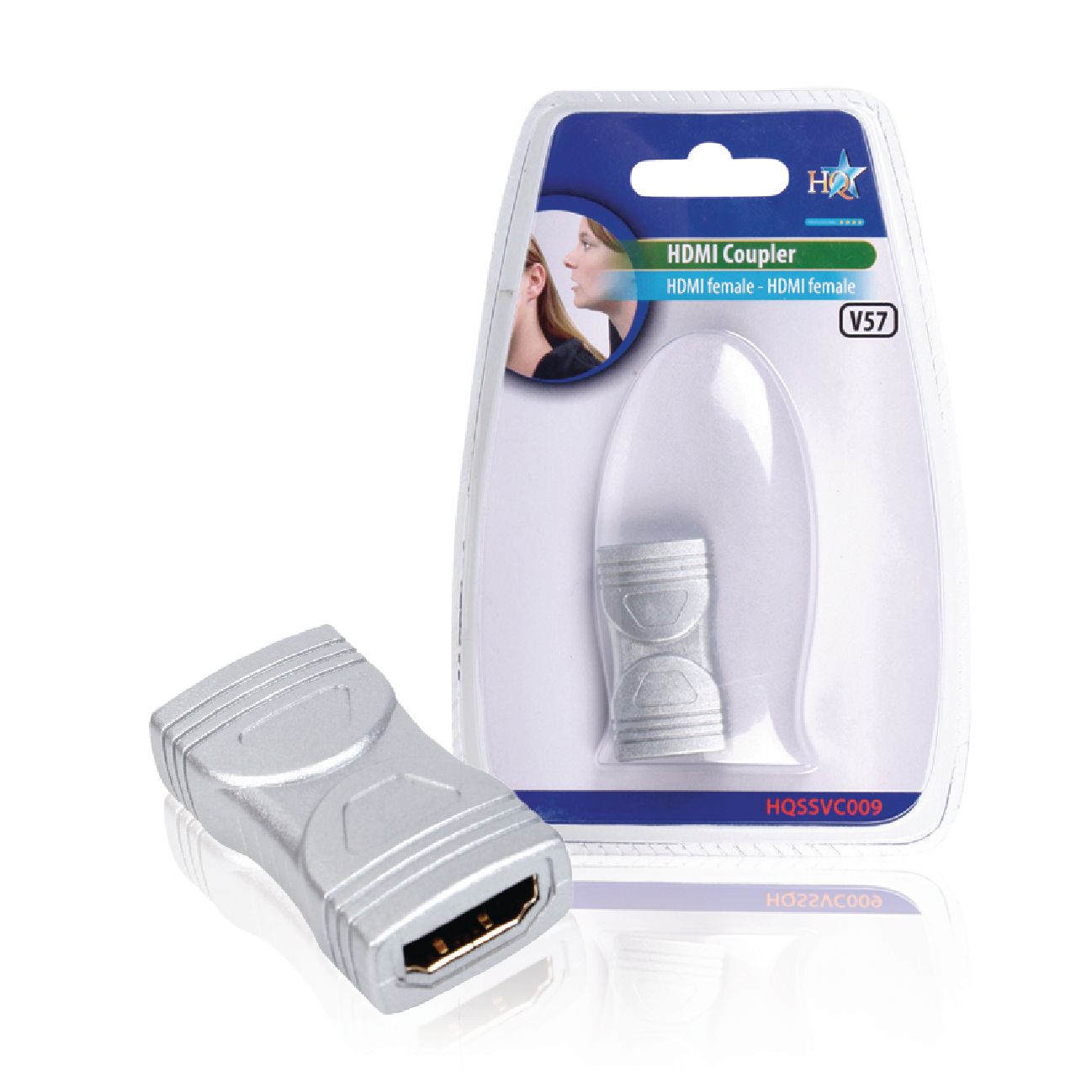 Adattatore accoppiatore HDMI alta velocità con Ethernet femmina