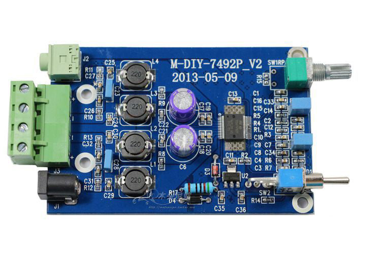 Amplificatore audio stereo LCDN223 25W+25W, alimentazione 12-24V