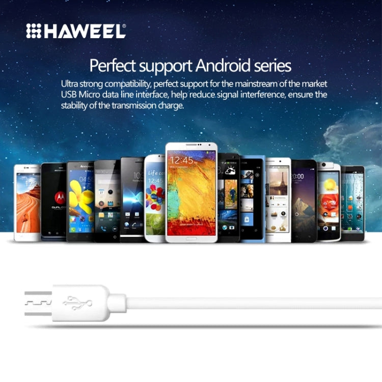 Cavo Micro USB 2 metri per smartphone Android compatibili