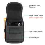 Borsa da cintura in nylon per Flip Phone 7.0 inch