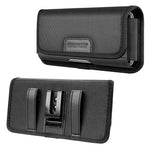 Custodia da trasporto orizzontale in nylon per iPhone 7/8/SE