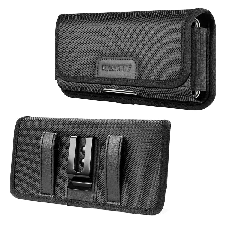 Custodia da trasporto orizzontale in nylon per iPhone 7/8/SE