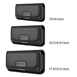 Custodia da trasporto orizzontale in nylon per iPhone 7/8/SE