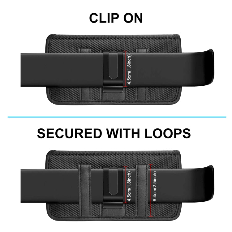 Porta cellulare da cintura HAWEEL per smartphone 6.1-6.8 pollici